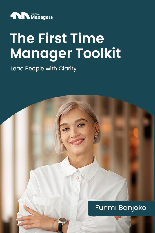 the first time manager toolkit book cover
